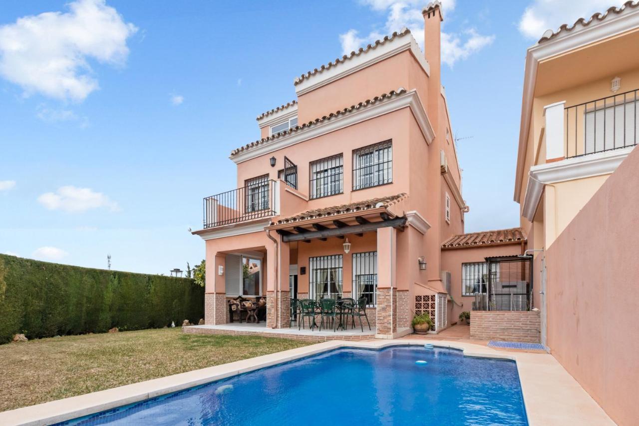 Villa Estilo Mediterranea Con Piscina, Jardin, Bbq Y Jacuzzi - Villa Bel Air Real Estepona Ngoại thất bức ảnh